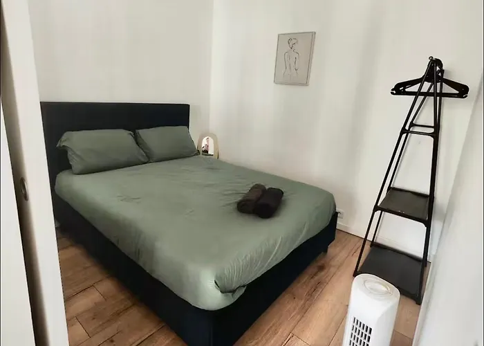 Petit Havre Moderne A Avec Parking Prive Proche Du Metro A 5 Min Lägenhet